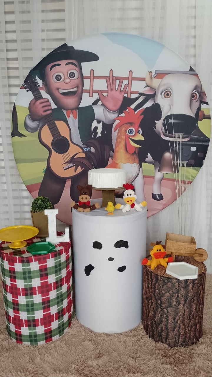 Fazenda Do Zenon  Kit Prata - Liviarts Criativa