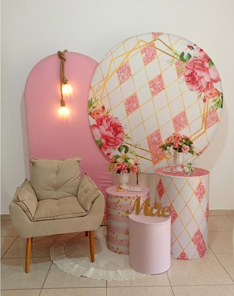 Kit Dia das Mães Rosa - Liviarts Criativa