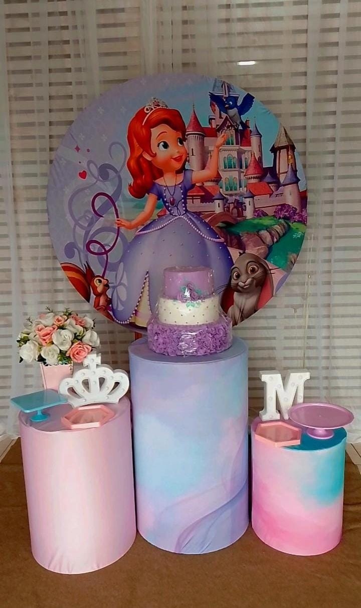 Princesa Sofia Kit Prata - Liviarts Criativa