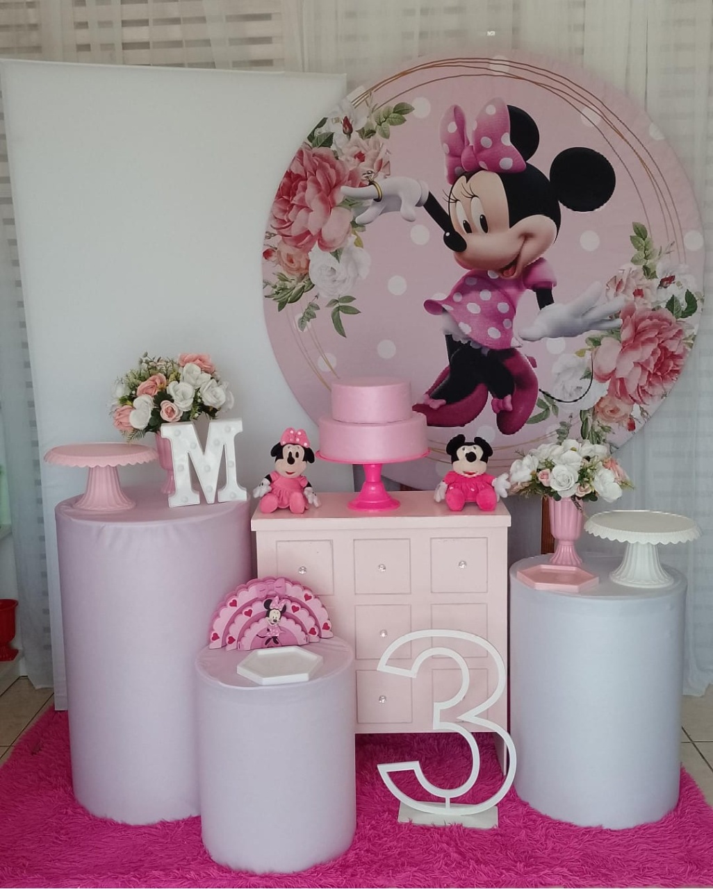 Miney Rosa Kit Ouro - Liviarts Criativa