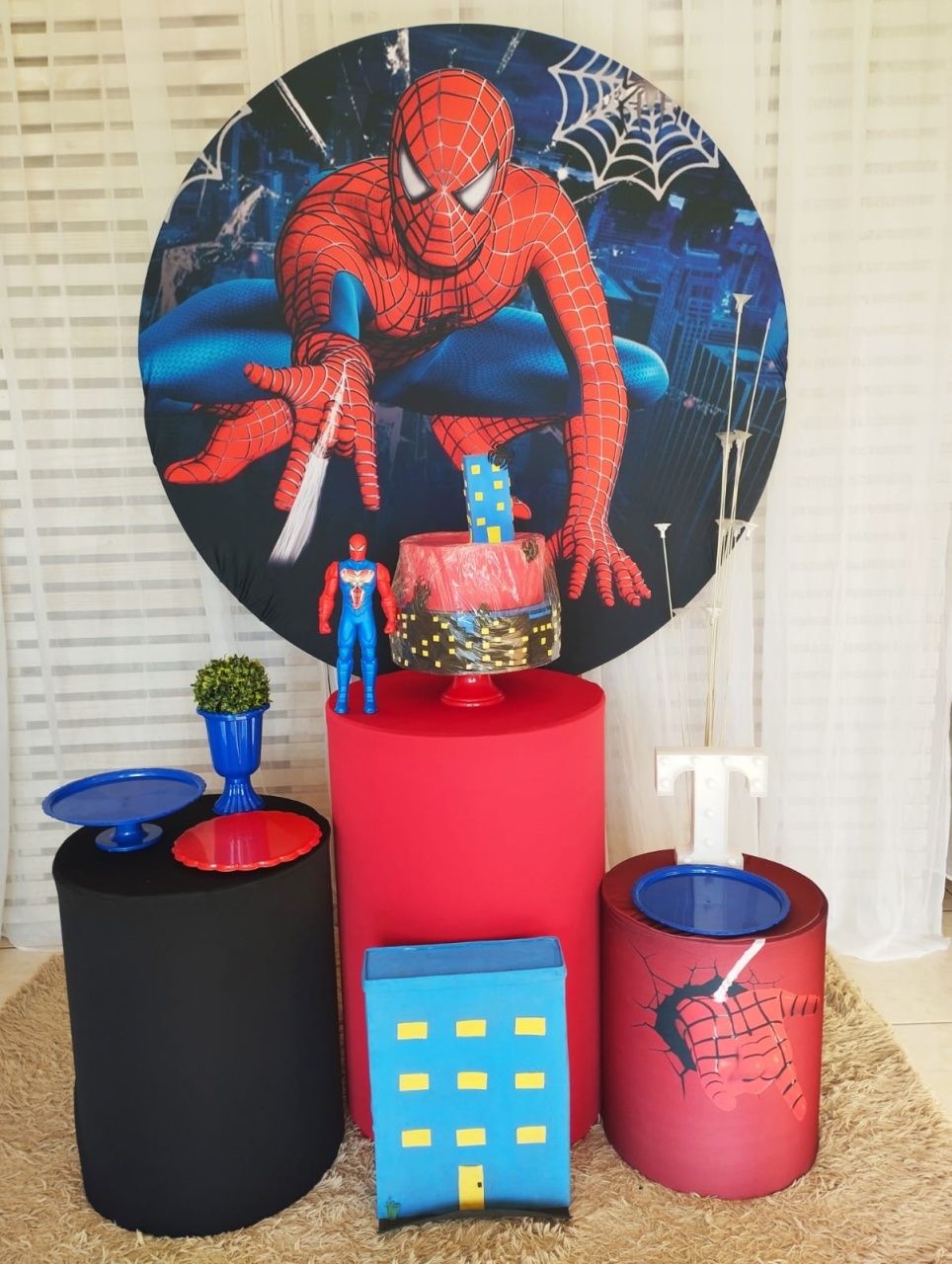 Homen Aranha Kit Prata - Liviarts Criativa