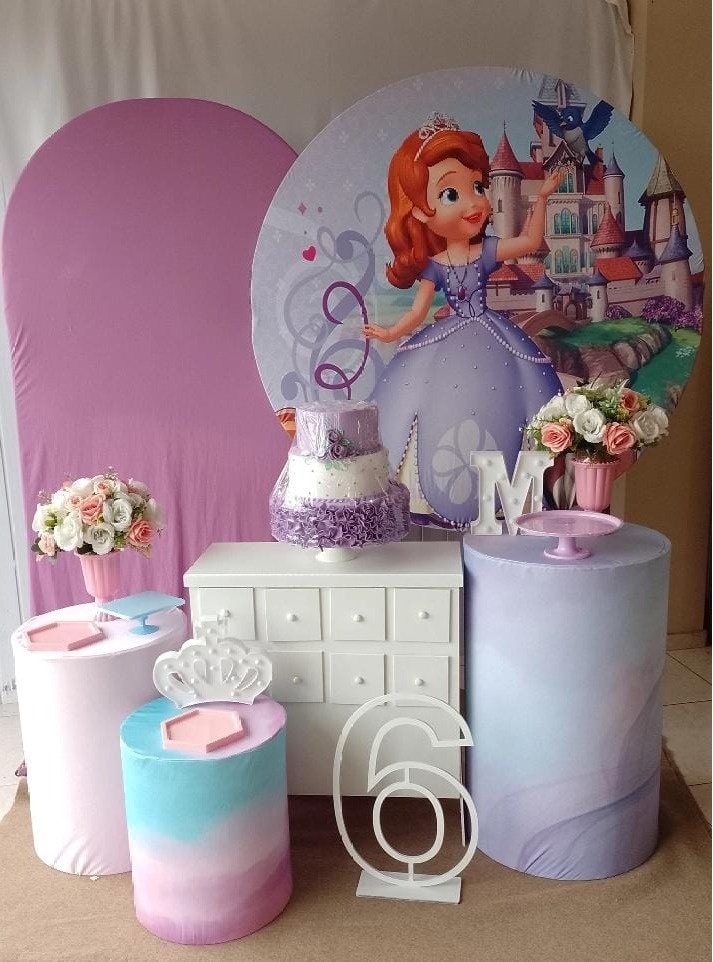 Princesa Sofia Kit Ouro - Liviarts Criativa