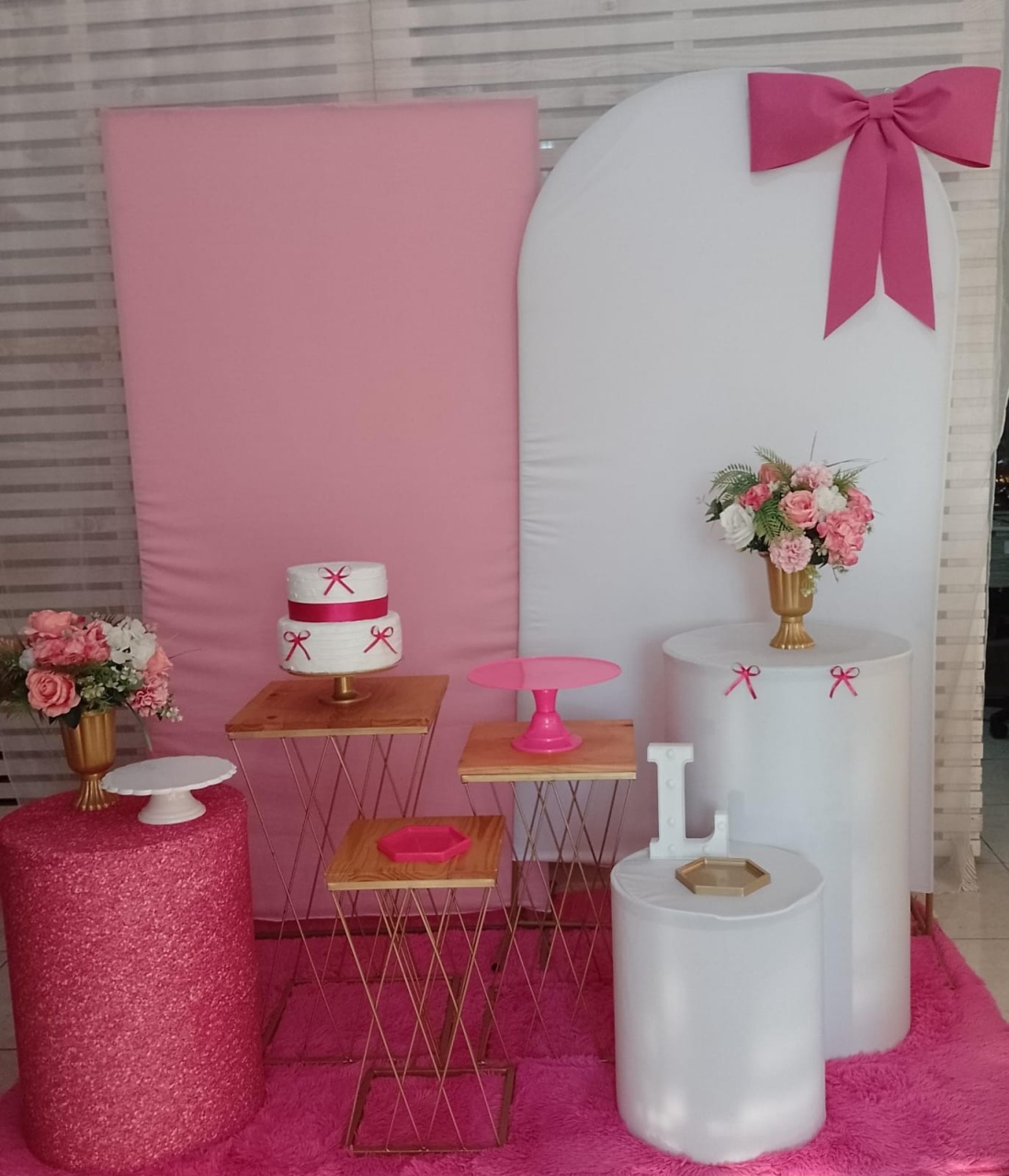 Laços Pink Kit Ouro - Liviarts Criativa