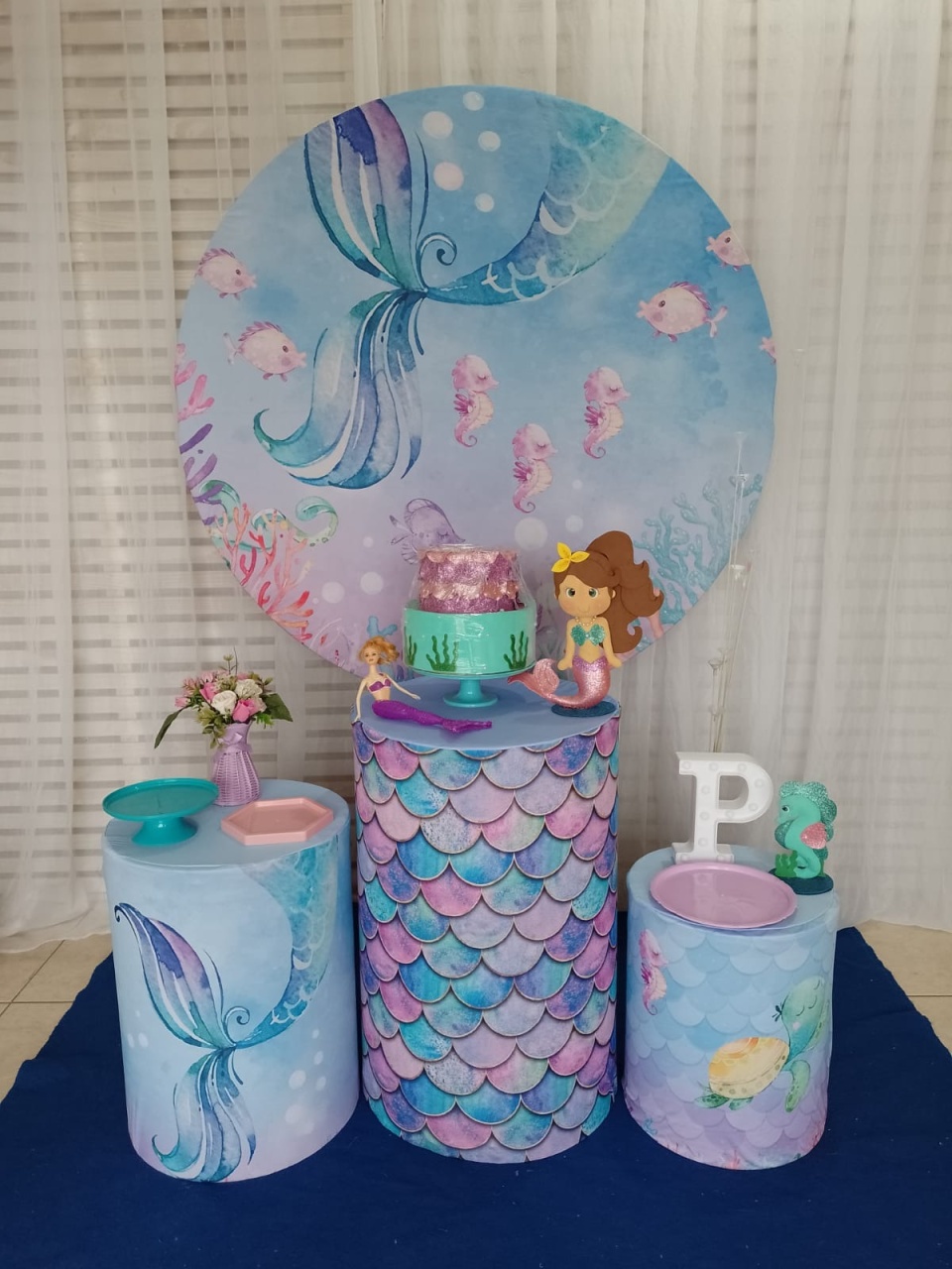  Sereia Kit Prata - Liviarts Criativa