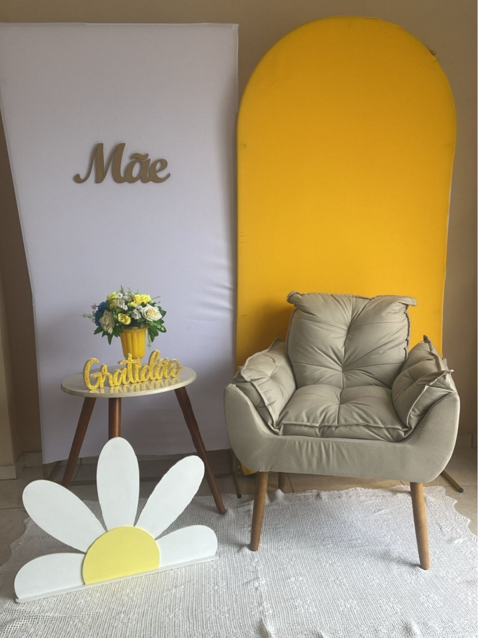 Dia das Mães Margarida Kit Ouro - Liviarts Criativa