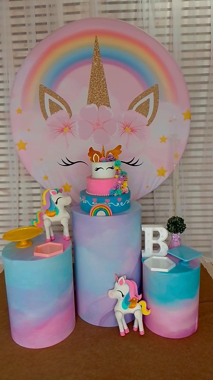 Unicornio Kit Prata - Liviarts Criativa