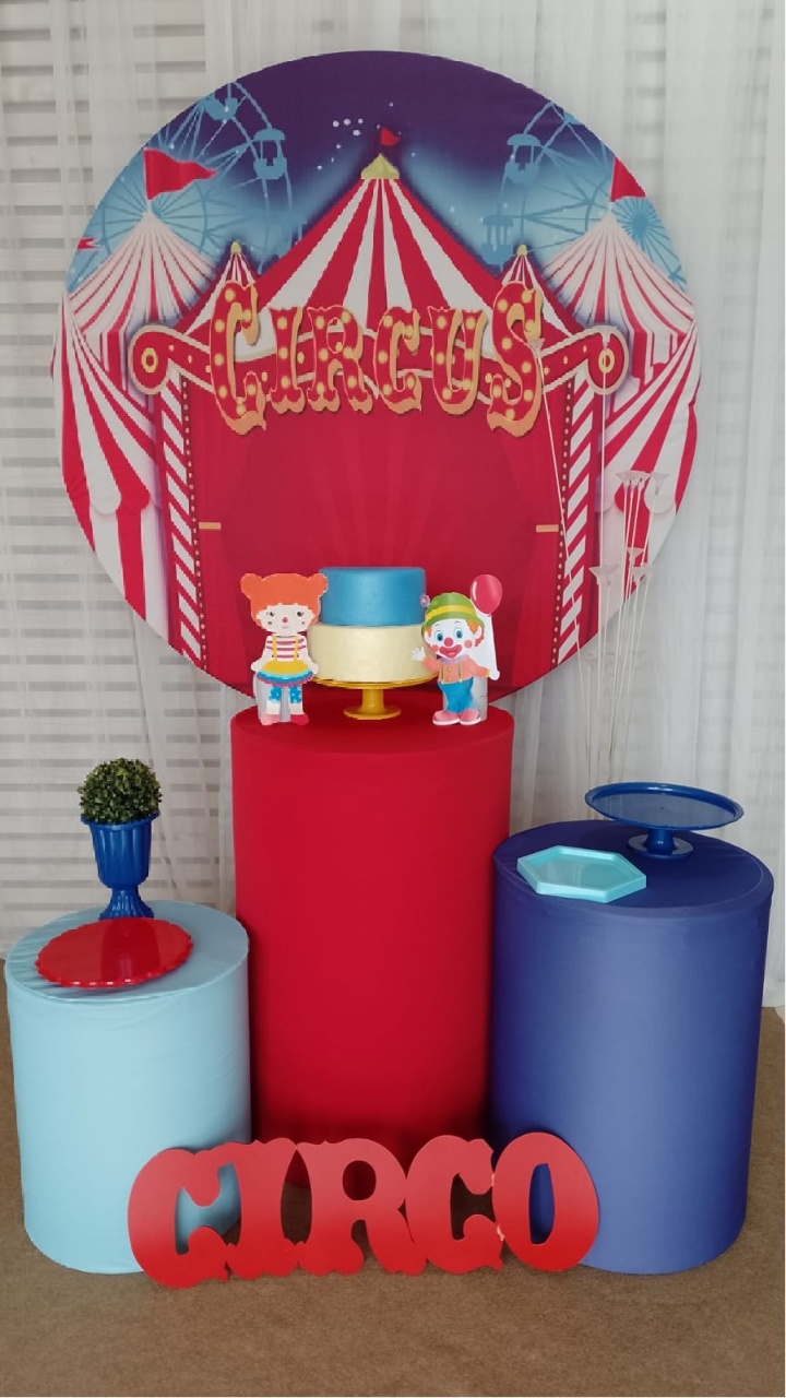 Circo Kit Prata - Liviarts Criativa