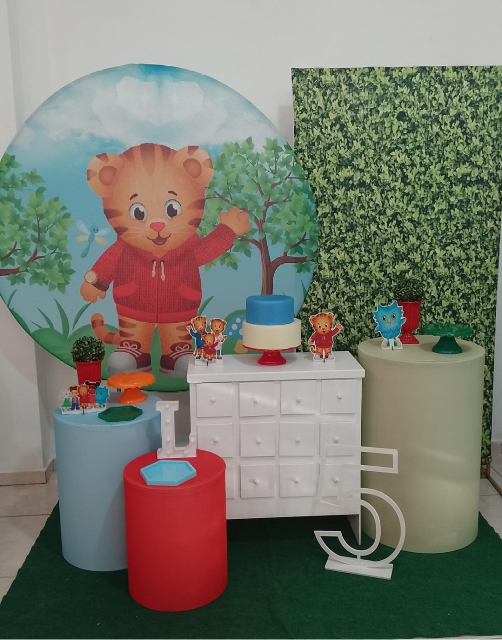 Daniel O Tigre Kit Ouro 2 - Liviarts Criativa