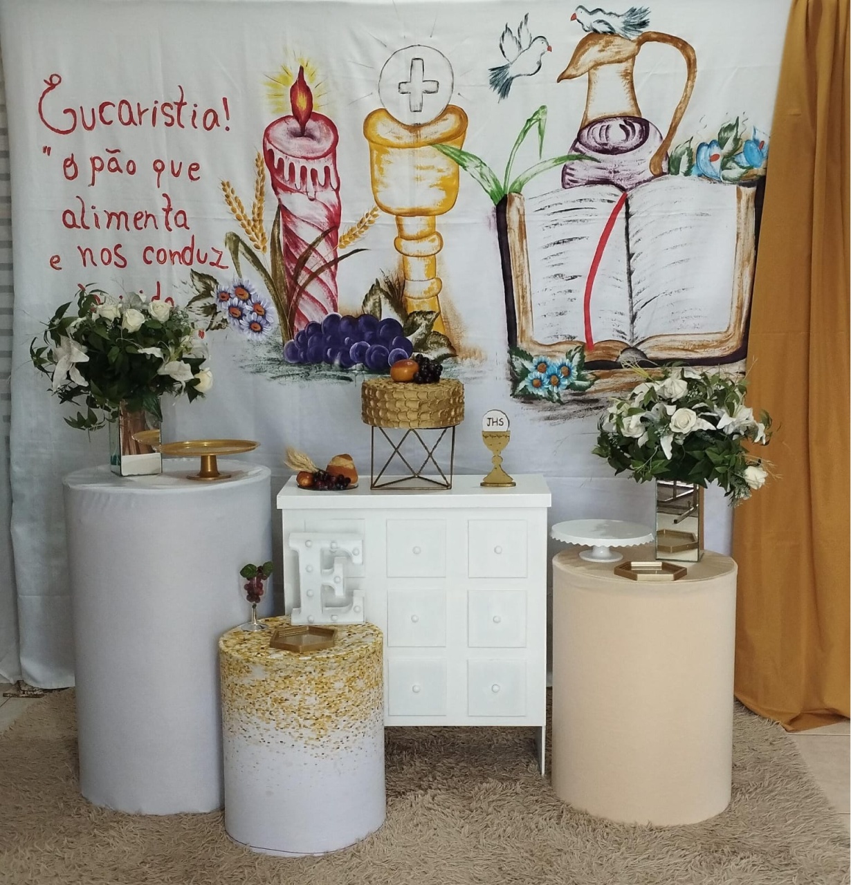 Comunhão Kit Ouro - Liviarts Criativa