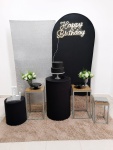 Adulto Preto E Prata Kit Ouro - imagem 1