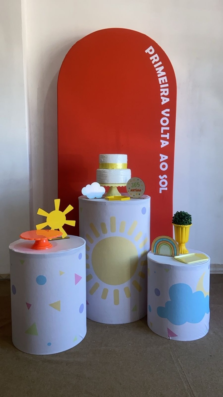 Primeira Volta Ao Sol Kit Prata - Liviarts Criativa