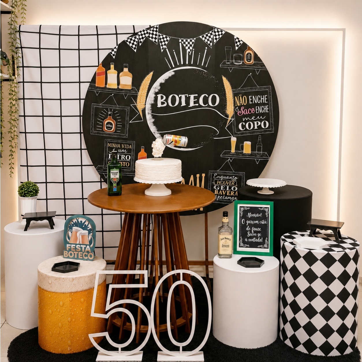 Adulto Boteco Composição - Liviarts Criativa
