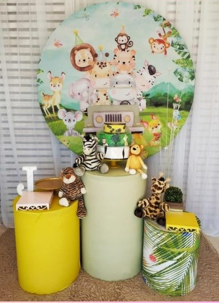 Safari Kit Prata - Liviarts Criativa