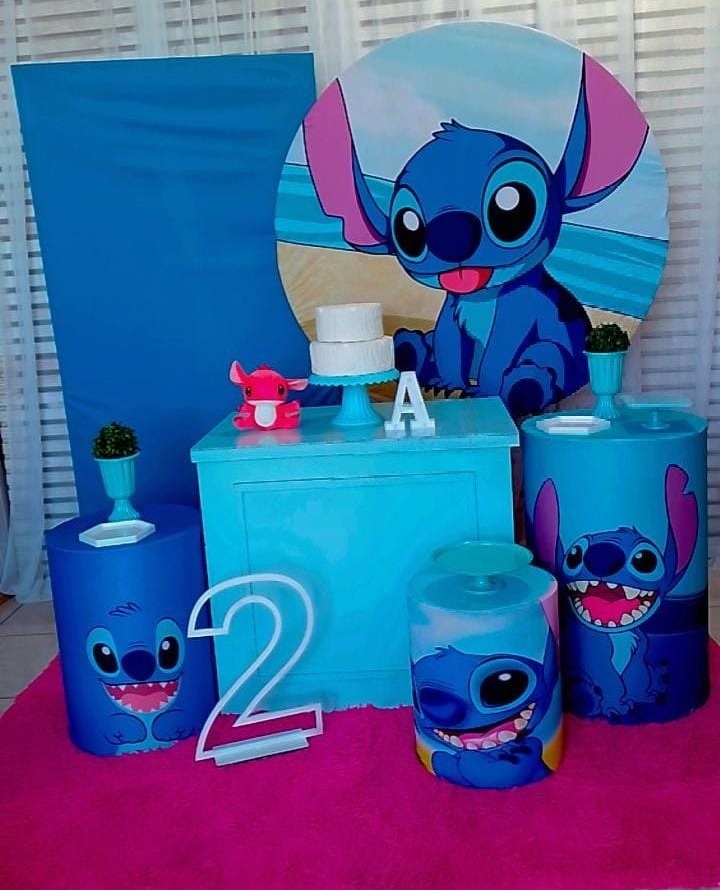  Stitch  Kit Ouro - Liviarts Criativa