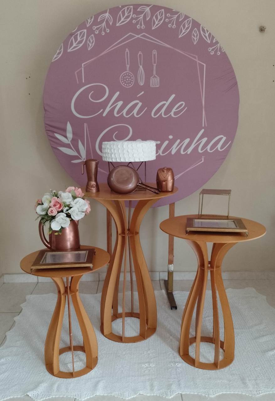 Chá de Panela / Casa Nova/ Chá de Cozinha Kit Prata - Liviarts Criativa