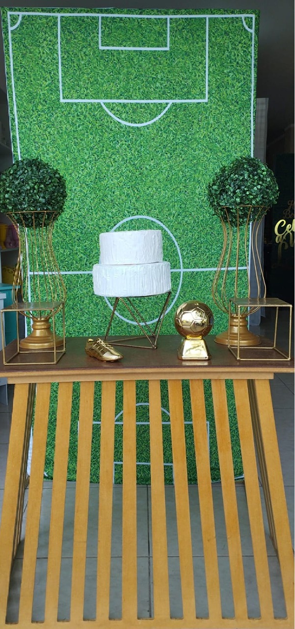   Futebol Kit Prata - Liviarts Criativa