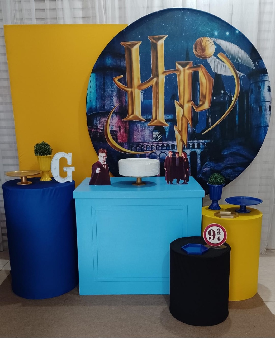 Harry Potter Kir Ouro  - Liviarts Criativa