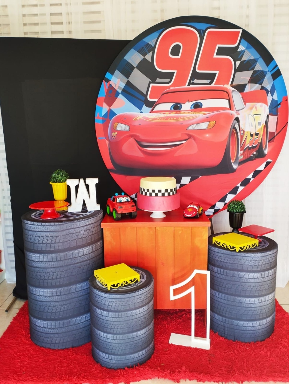  Carros Relâmpago Mcqueen  Kit Ouro - Liviarts Criativa