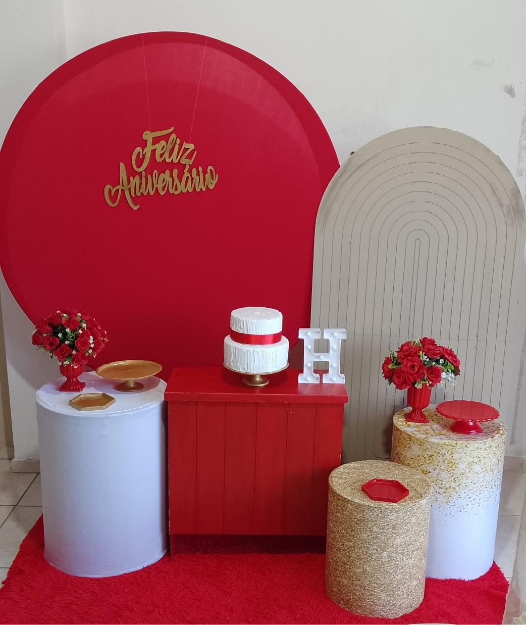 Adulto Vermelho Kit Ouro - Liviarts Criativa