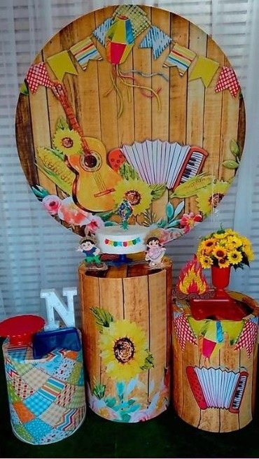 Sao João Kit Prata - Liviarts Criativa