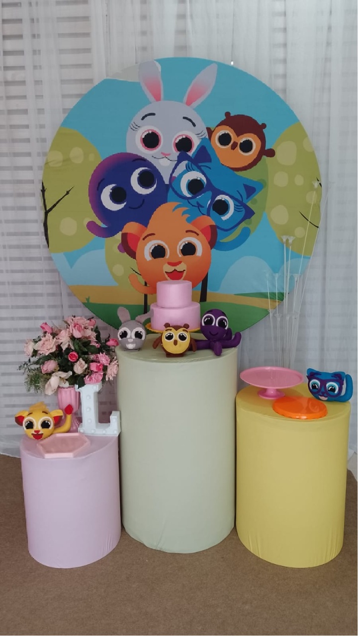 Bolofofos Kit Prata/Menina - Liviarts Criativa