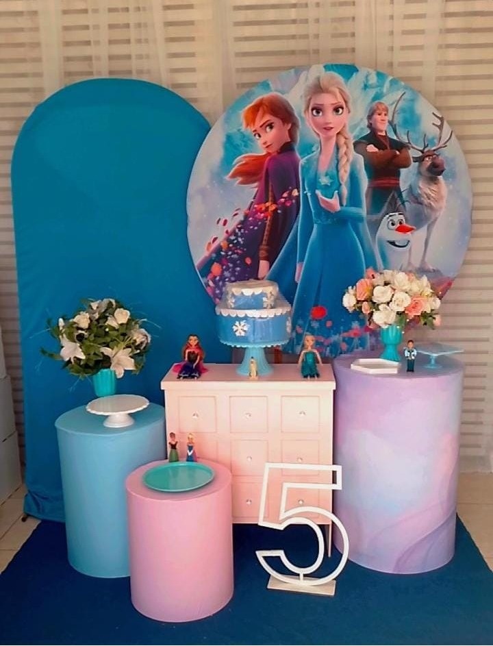 Frozen Kit Ouro - Liviarts Criativa