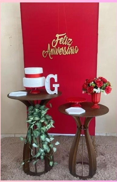 Adulto Vermelho Kit Prata - Liviarts Criativa