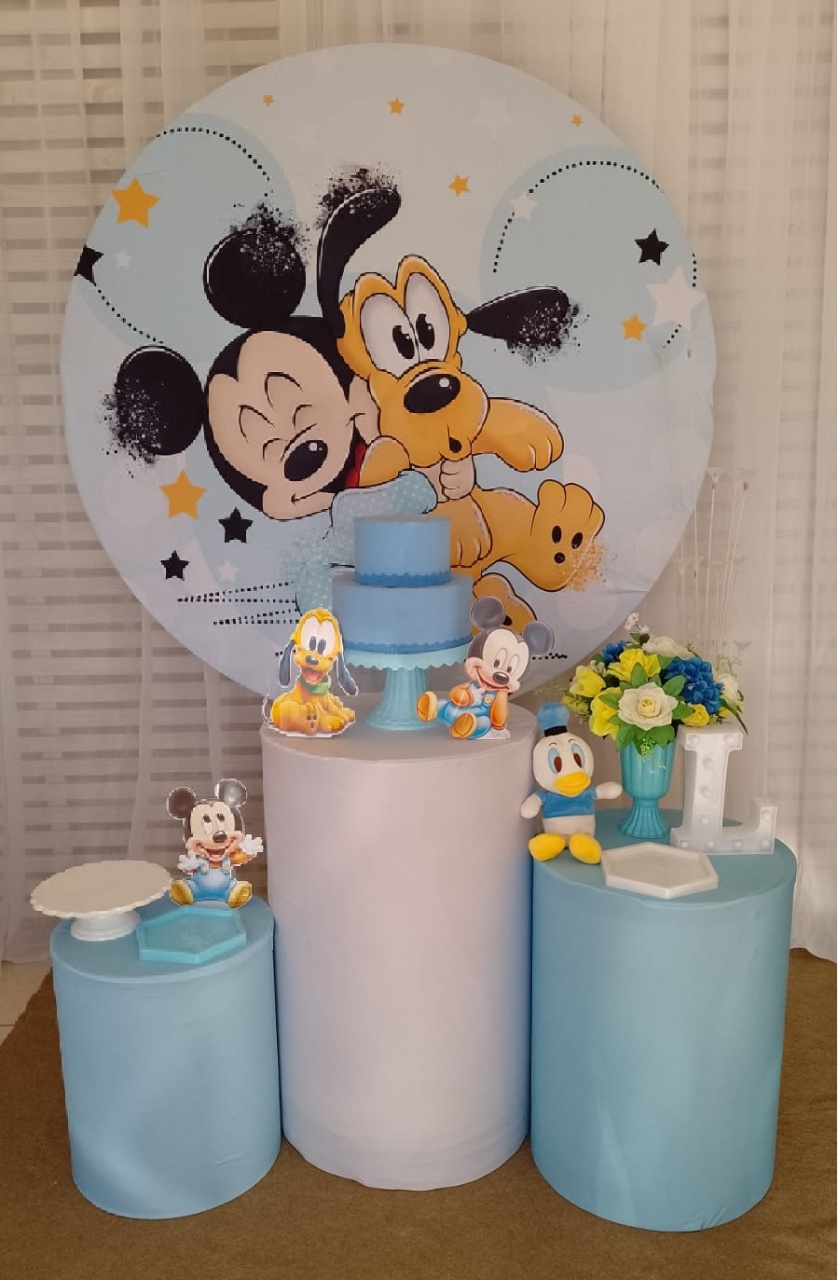 Baby Disney Kit Prata - Liviarts Criativa