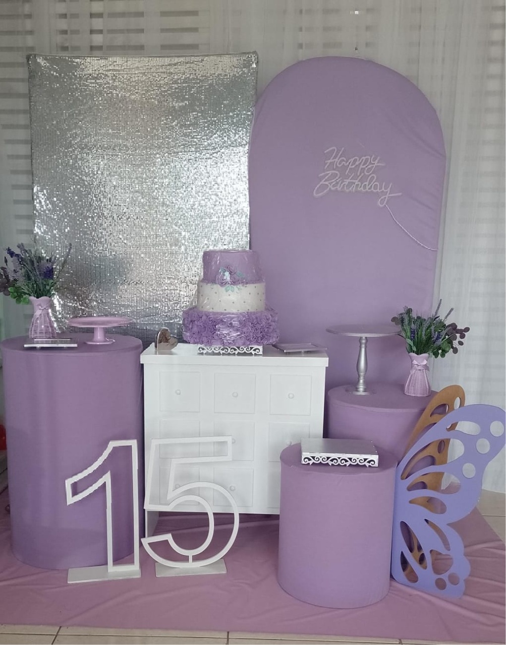 Adulto/ 15 Anos Lilas Kit Ouro - Liviarts Criativa