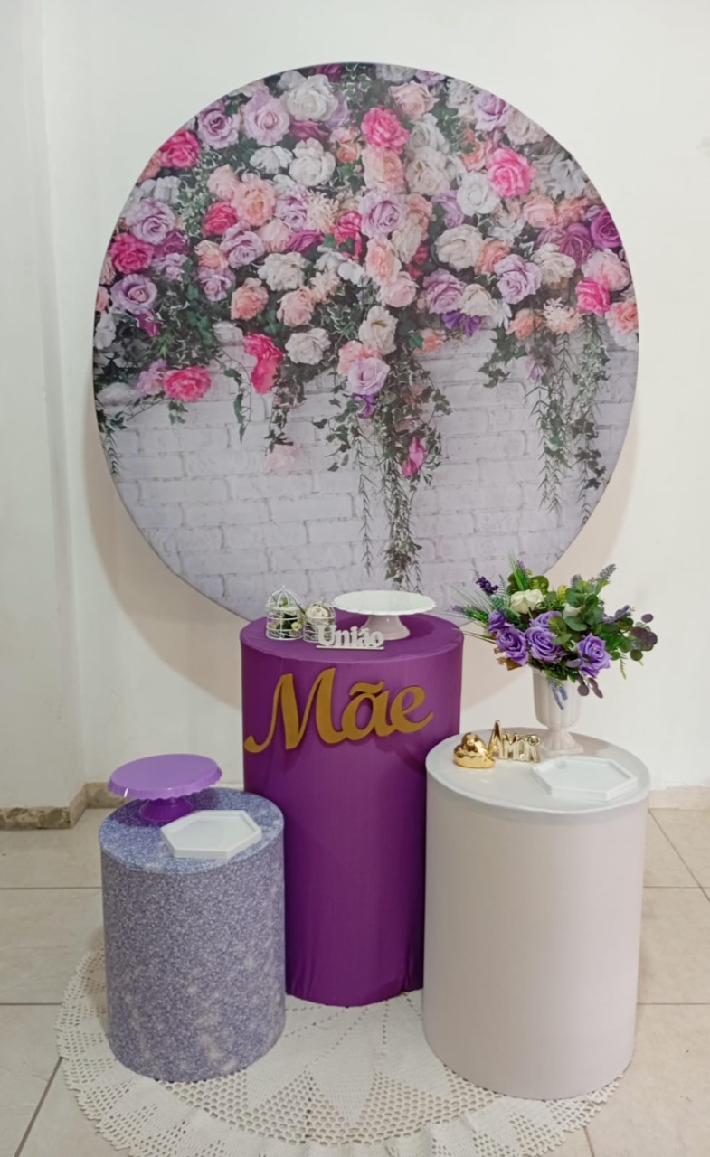 Kit Prata Lilas Dia das Mães - Liviarts Criativa