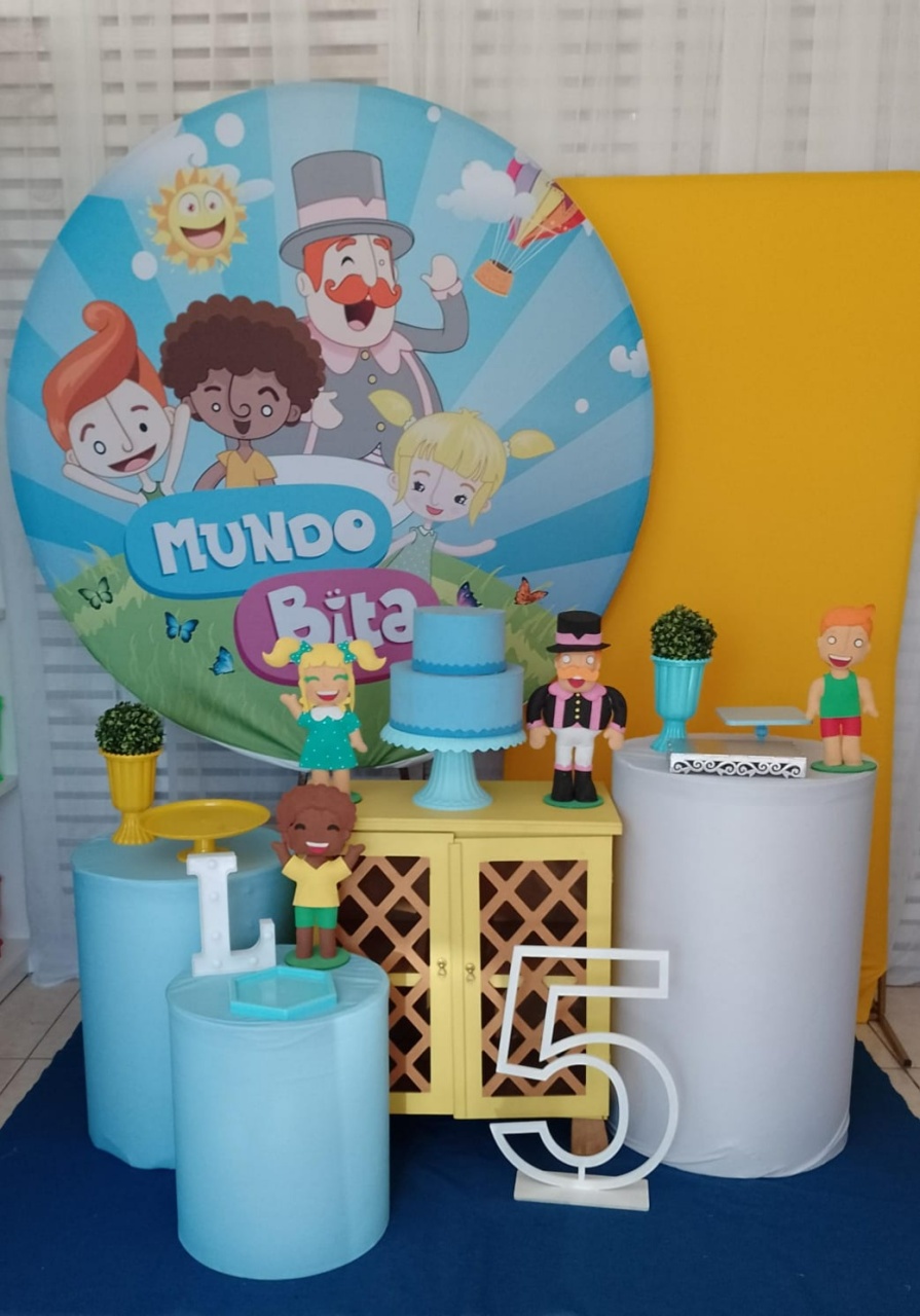 Mundo Bita Kit Ouro - Liviarts Criativa