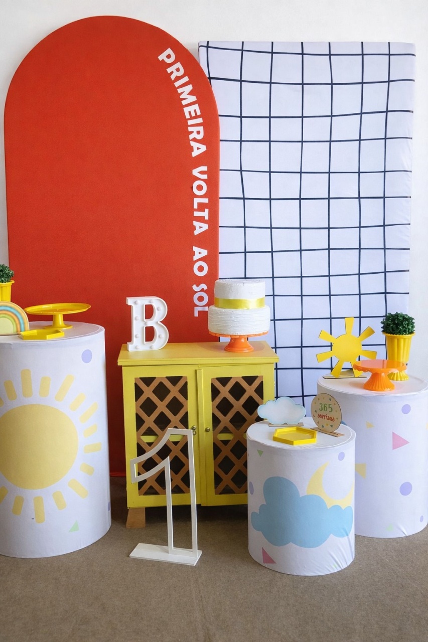 Primeira Volta Ao Sol Kit Ouro - Liviarts Criativa