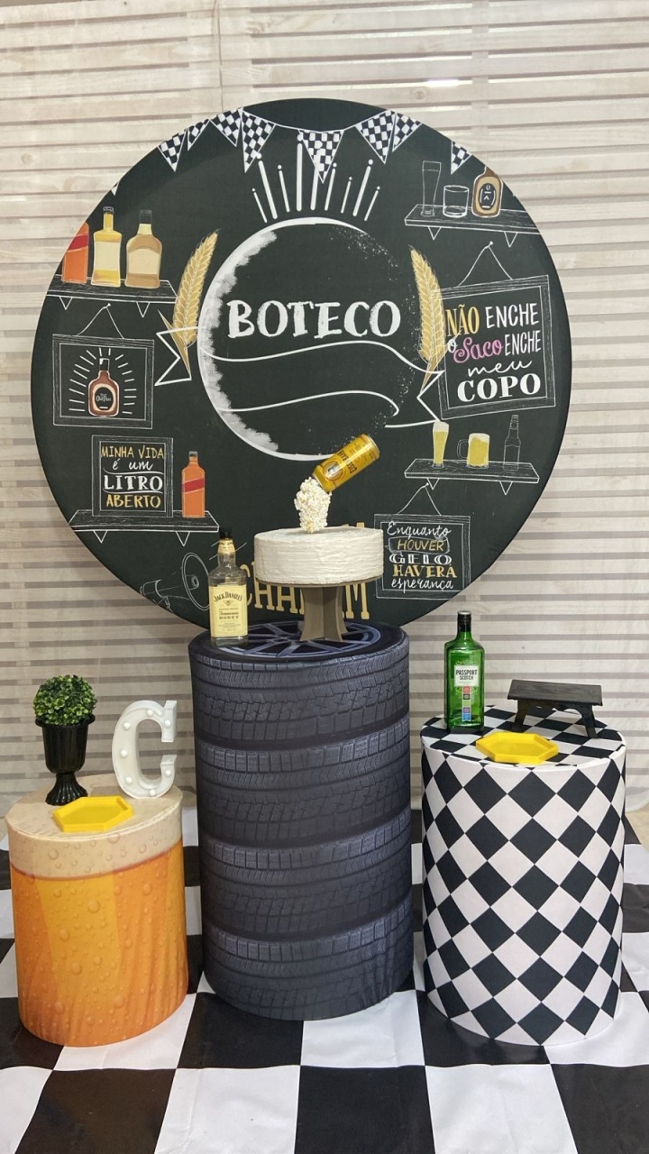 Boteco Kit Prata - Liviarts Criativa