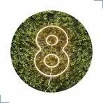 Numero 8 de Led Em Acrilico Chão - Liviarts Criativa