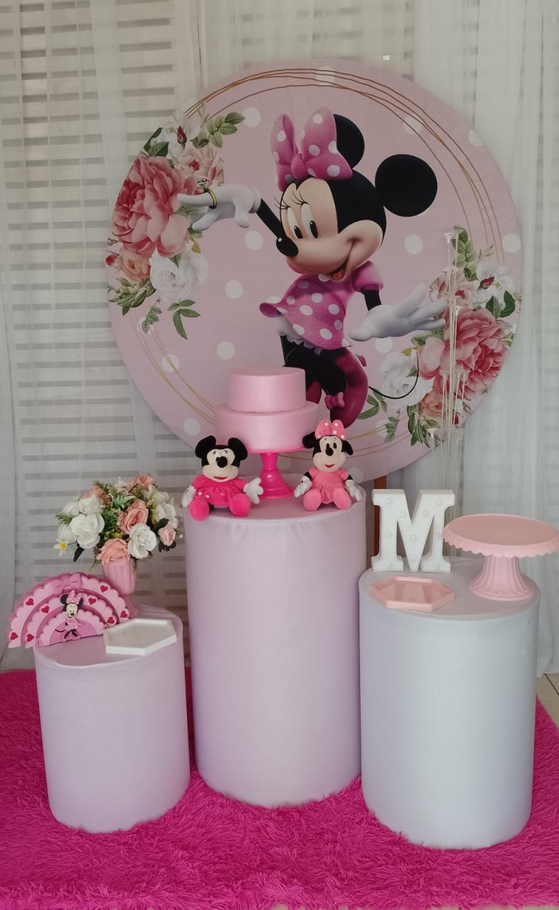Miney Rosa Kit Prata - Liviarts Criativa
