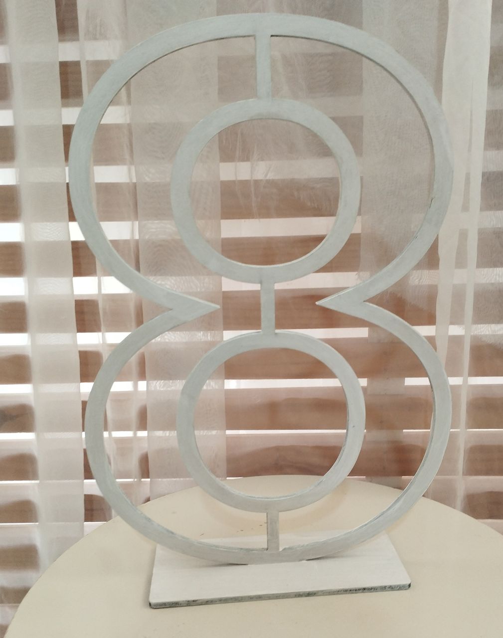 Numero Mdf Chão 8 - Liviarts Criativa