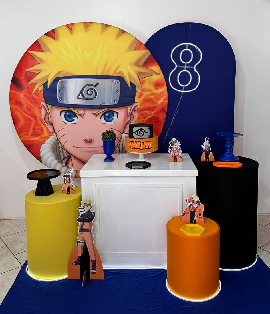 Kit 4 Naruto   - Michi Pegue e Monte