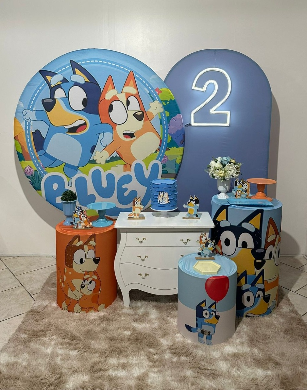 Kit 3 Bluey   - Michi Pegue e Monte