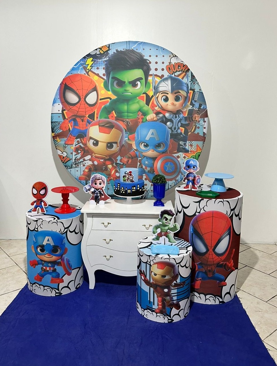 Kit 2 Vingadores Baby - Michi Pegue e Monte