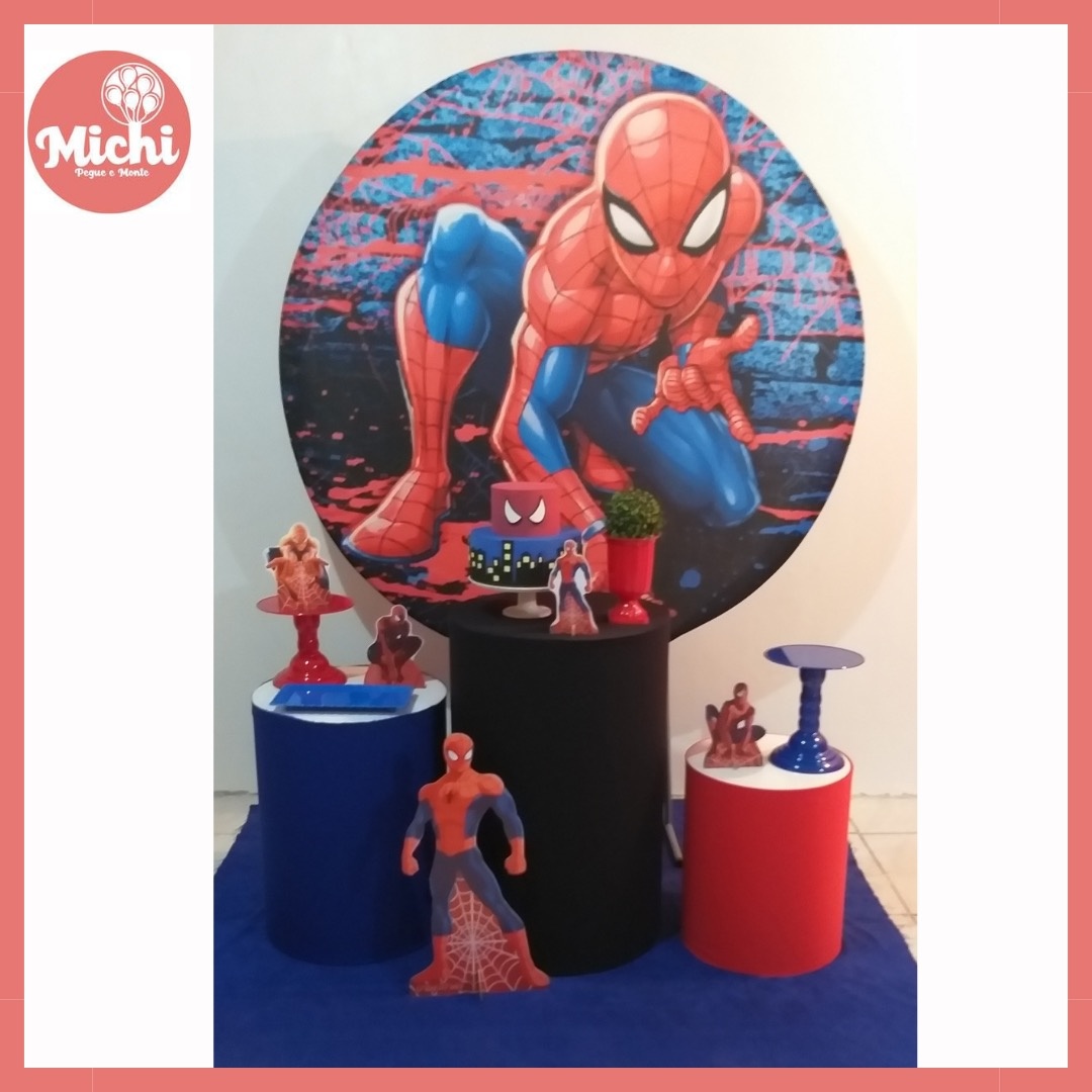 Kit 1 Homem Aranha   - Michi Pegue e Monte