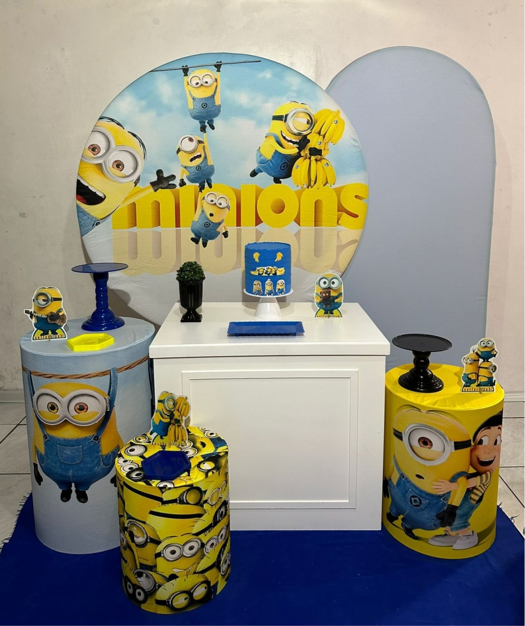 Kit 4 Minions   - Michi Pegue e Monte
