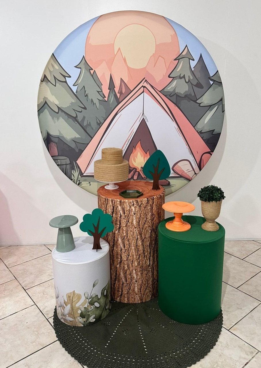 Kit 1 Acampamento  - Michi Pegue e Monte