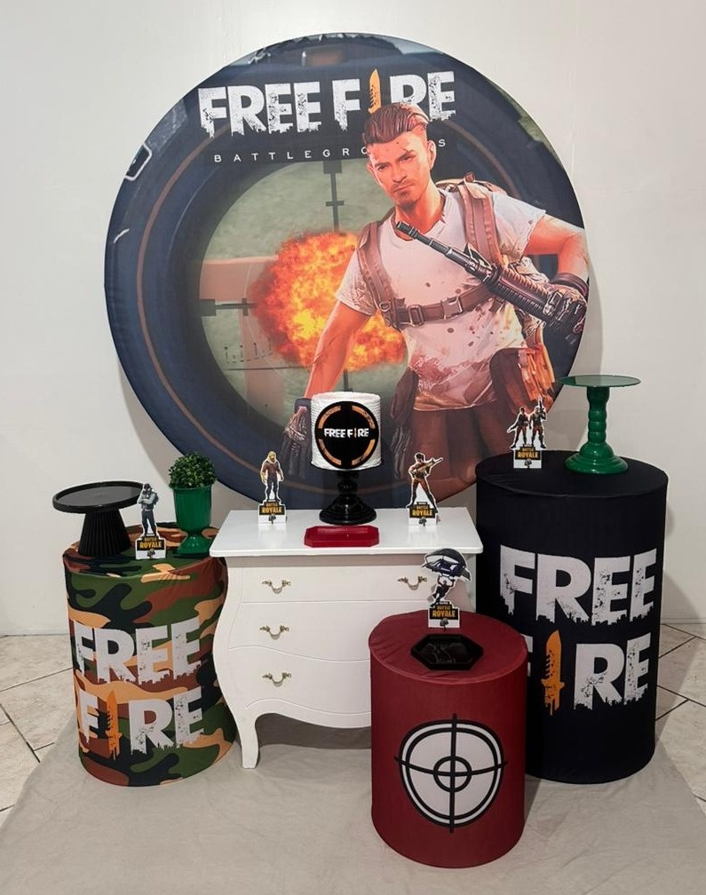 Kit 2 Free Fire - Michi Pegue e Monte