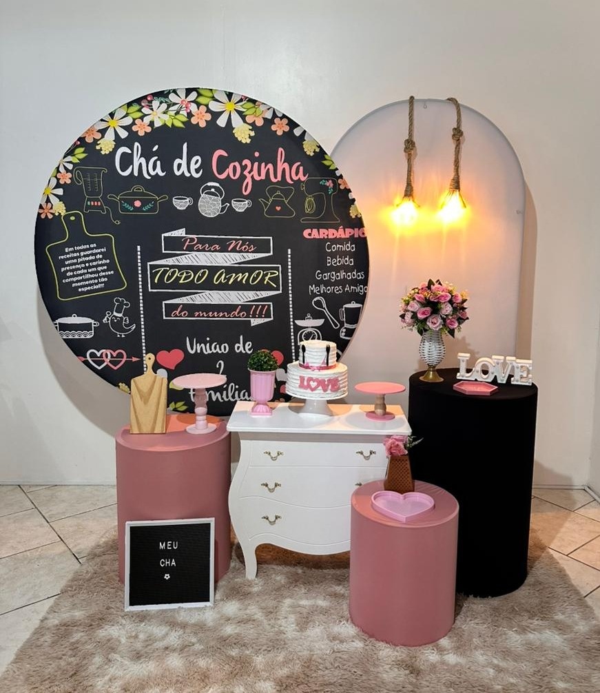Kit 3 Chá de Cozinha - Michi Pegue e Monte