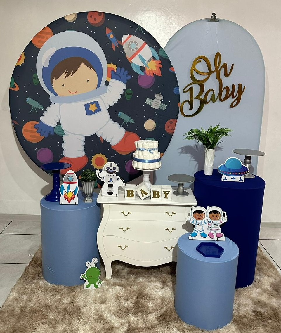 Kit 3 Astronauta Baby - Michi Pegue e Monte