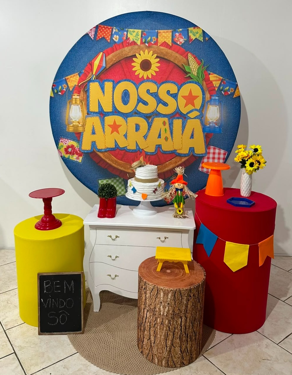 Kit 2 Nosso Arraiá - Michi Pegue e Monte
