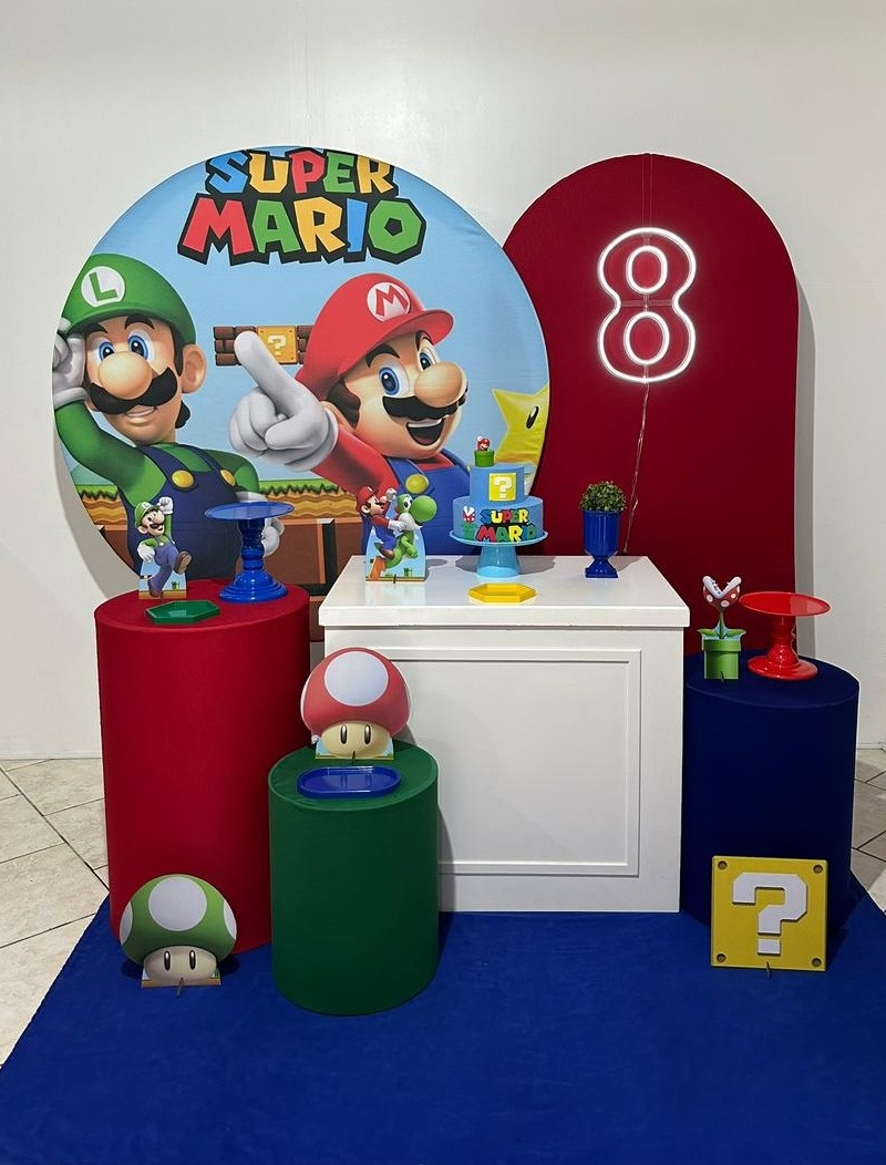Kit 4 Super Mário  - Michi Pegue e Monte