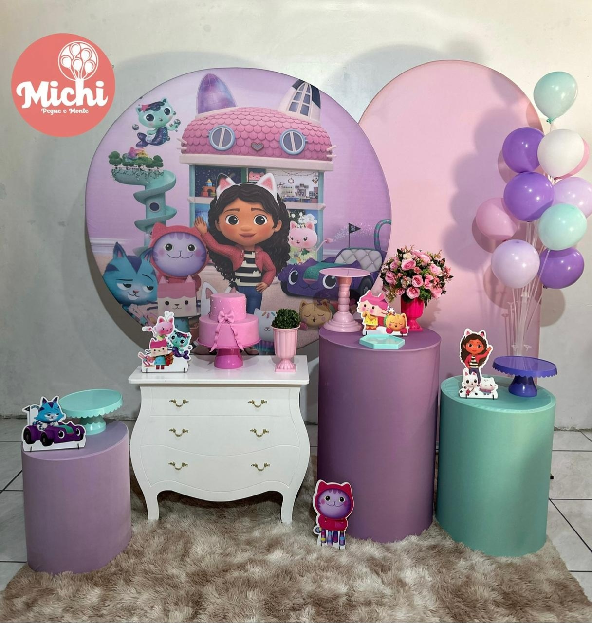 Kit 3 Casa Magica da Gabi  - Michi Pegue e Monte
