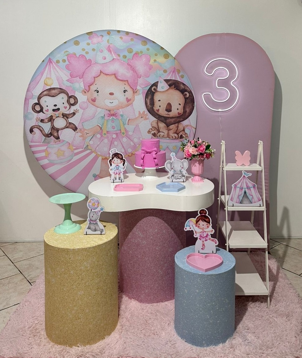 Kit Circo Ôrganico Menina - Michi Pegue e Monte