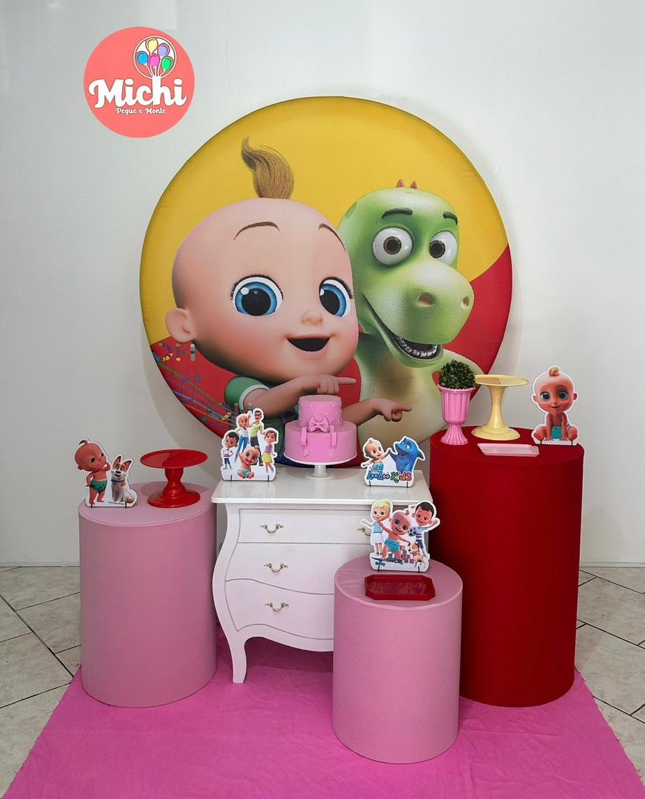 Kit 2 Lolokids Menina - Michi Pegue e Monte